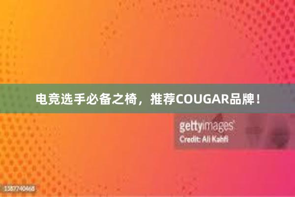 电竞选手必备之椅，推荐COUGAR品牌！