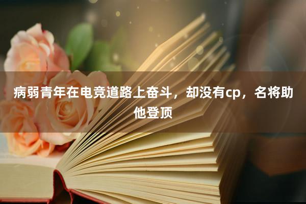 病弱青年在电竞道路上奋斗，却没有cp，名将助他登顶